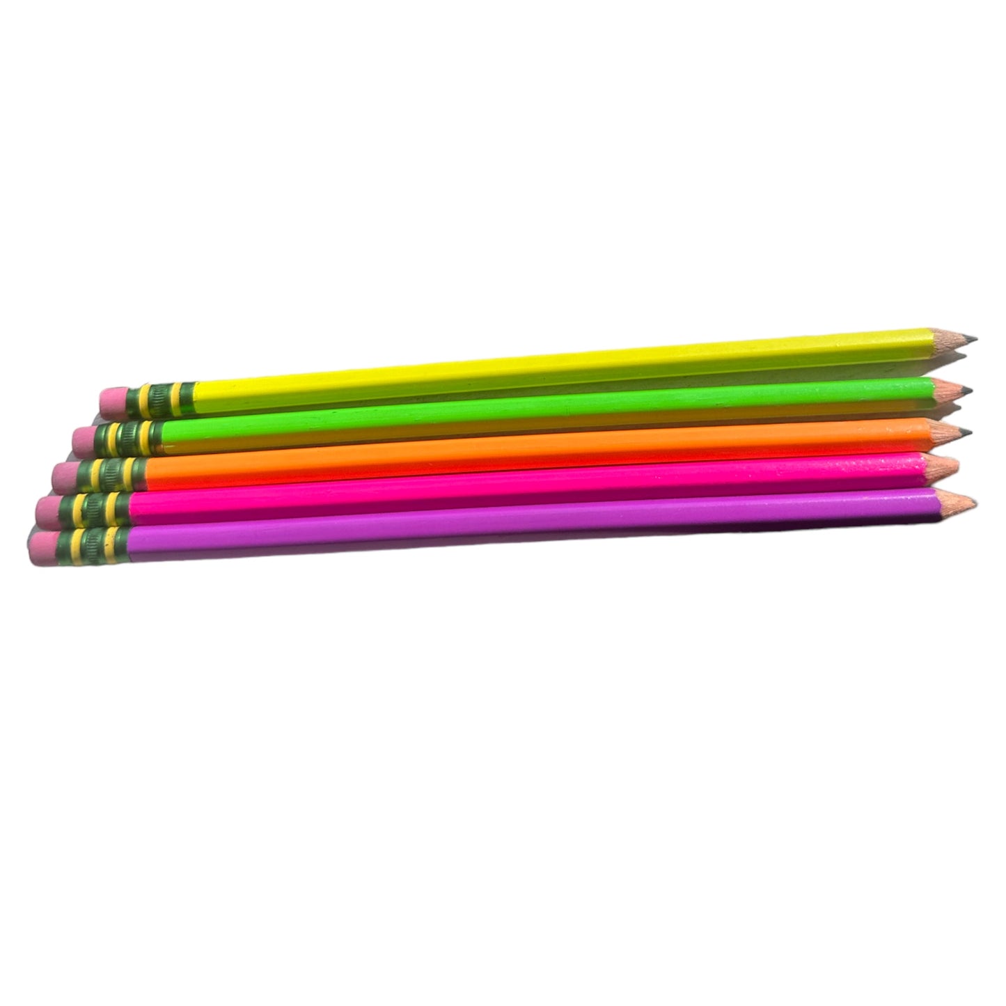 Engraved Neon Pencils